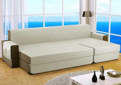 Produktbild von Famanu Sofabezug wasserabweisend - L-Form 250 cm