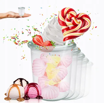 Produktbild von Weck Sturzgläser 160 ml Glas dekorativ für Desserts 6 Stück