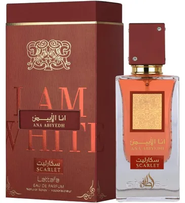 Imagen del producto de Lattafa Ana Abiyedh Scarlet Eau de Parfum Unisex 60 Ml | Perfume Árabe Original