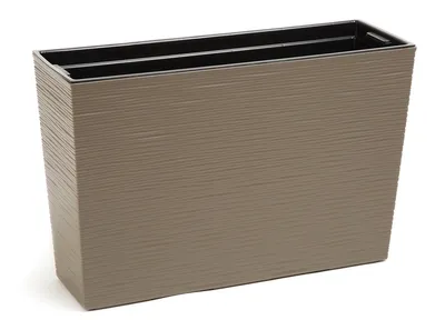 Obrázek produktu pro Truhlík WERBENA PROUTÍ plastový hnědo šedý 56x19x37cm