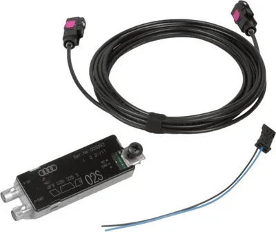 Produktbild von Für Audi A6 4F Avant MMi 3G Original Antennen Modul + Kufatec Kabelbaum DAB DAB+