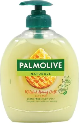 Zdjęcie produktu dla Palmolive NATURALS Mydło w płynie Mleko i Miód 0,3 litra