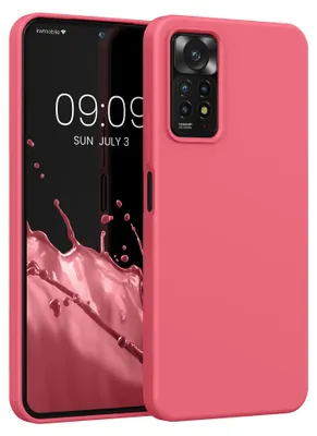 Produktbild von kwmobile Handyhülle für Xiaomi Redmi Note 11 Pro / Note 11 Pro (5G) / Note 12 Pro (4G) Hülle - Case Silikon - Kabelloses Laden - Schutzhülle Cover in