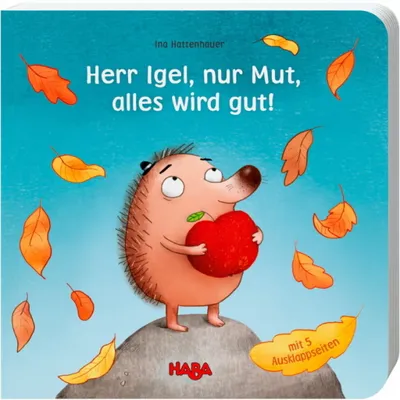 Produktbild von HABA Bilderbuch Herr Igel, nur Mut, alles wird gut! 1300753001