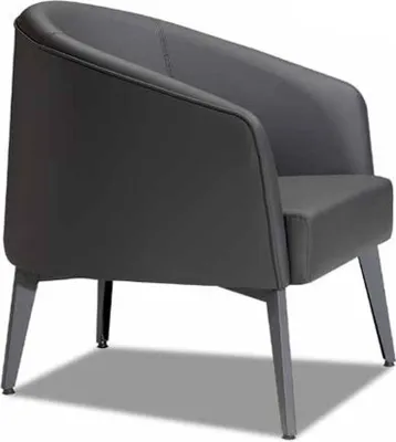 Produktbild von Relaxsessel Sofa Sessel  Polstersessel Couch Lounge Büro Hotel Club Grau