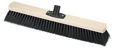 Produktbild von Nölle Saalbesen Roßhaar 50 cm Flachholz - Kunststoffstielhalter