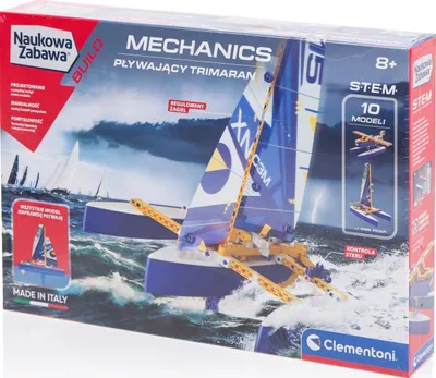Produktbild von Clementoni Mechaniklabor Schwimmender Trimaran 50698