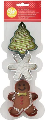 Produktbild von Ausstechformen 3er Set, Weihnachten