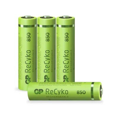 Produktbild von GP Batteries Rechargeable batteries 12085AAAHCE-C4, 850 mAh, Nickel-Metallhydrid (NiMH), AAA, 1,2 V, 4 Stück(e), Hoch