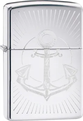 Produktbild von ZIPPO Feuerzeuge Feuerzeug Anchor Design High Polish Chrome Größe