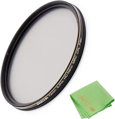 Produktbild von 72mm Zirkularer Polfilter HD Nano MRC16 16-Schichten Optisches Glas NITTO AGC