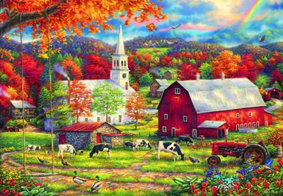 Immagine prodotto di Grafika Puzzle Country Blessings - 1000 Teile Jigsaw Puzzle