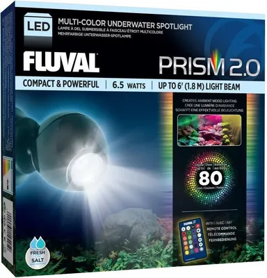 Image de Lampe FLUVAL 6,5W RGB LED Projecteur - Pour poissons