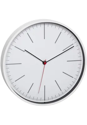 Image de TFA-Dostmann 60.3049.02 Horloge murale à quartz ronde blanche (60.3049.02)