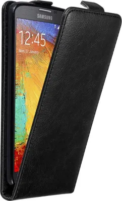 Zdjęcie produktu dla Cadorabo DE-121583, Etui z klapką, Samsung, Galaxy NOTE 3 NEO, 14 cm (5.5"), Czarny
