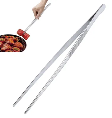 Küchenzange 30 cm Edelstahl Grillzange spülmaschinengeeignet