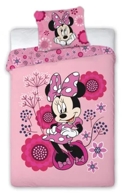 Produktbild von bettwäsche Minnie Maus 140 x 200 cm rosa