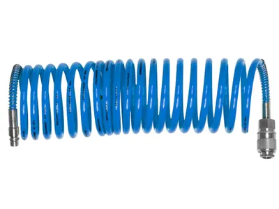 Produktbild von EXTOL CRAFT 99322 Spiralluftschlauch mit Schnellanschlüssen, 1/4", Innendurchmesser 6 mm, L 5 m