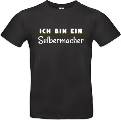 Produktbild von T-Shirt "Ich bin ein Selbermacher" - Größe: XL