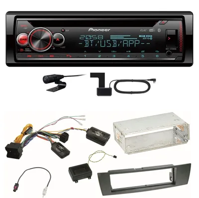 Produktbild von Pioneer DEH-S720DAB Bluetooth USB Digitalradio Einbauset für BMW E90 E91 E92 E93