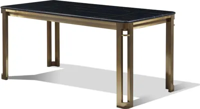 Immagine prodotto di Tavolo da pranzo design tavolo in acciaio inox moderno sala da pranzo soggiorno cucina tavoli 160x80