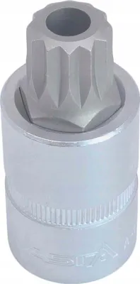 Productafbeelding van binnenzeskantbit XZN (spiraalprofiel) met gat, M16, 1/2"