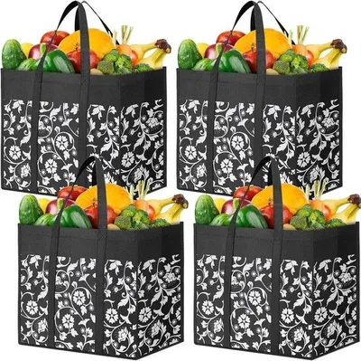 Produktbild von Famanu Einkaufstasche faltbar - Große Tragetasche für Einkäufe - Set von mehreren Taschen