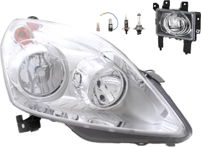 Produktbild von Scheinwerfer passend für Opel Zafira B 02/2008- H7 H1 Re.+ Nebel.+Leuch. 1216680 93192444 1710369 13243425 13262000 6710052 Johns