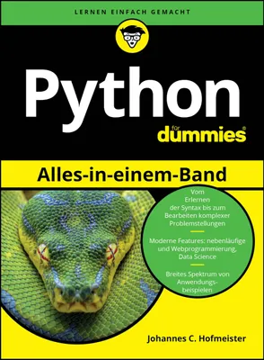 Obrázok produktu pre Python Alles-in-einem-Band für Dummies