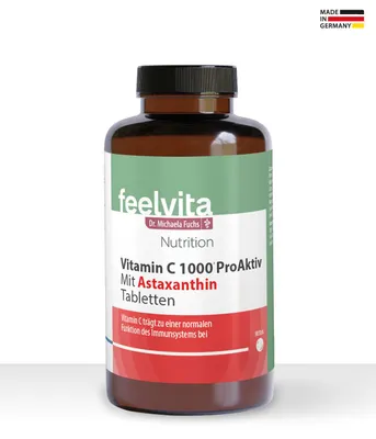 Produktbild von Genius Feelvita Nutrition Vitamin C 1000 90 Kapseln