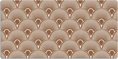 Produktbild von Schreibtischmatte Tischunterlage 90x45 cm Mauspad - Art Deco-Stil