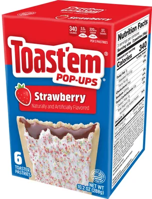Produktbild von Toast'em Pop-Ups Strawberry 288g