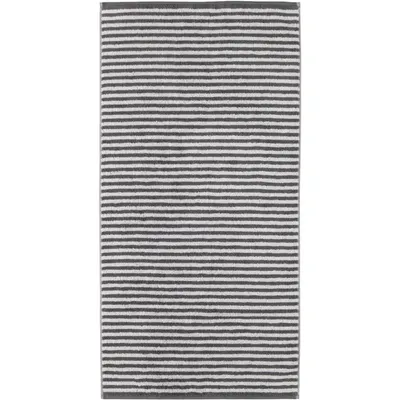 Produktbild von Cawö Campus Handtuch 955 Streifen Farbe anthrazit Größe 50x100 cm