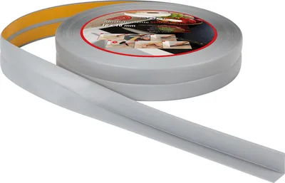 Produktbild von ProfiPVC Weichsockelleiste PVC 18x18mm 5 Meter selbstklebende Abschlussleiste Küche Badezimmer, Aschgrau