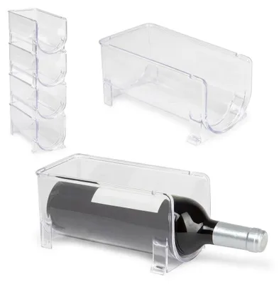 Immagine prodotto di Set 4 Portabottiglie / Organizer Frigo Hemax