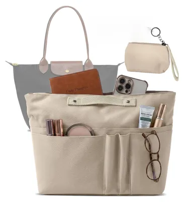 Zdjęcie produktu dla Omgoods - Organizer do torebek z 15 przegródkami i portmonetką