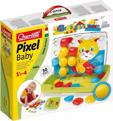 Obrázek produktu pro Quercetti Pixel Baby, 2 rok/roky, Vícebarevný