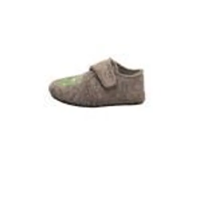 Produktbild von Supersoft Kinder Kletthausschuhe 542 394 LT.GREY Größe.28
