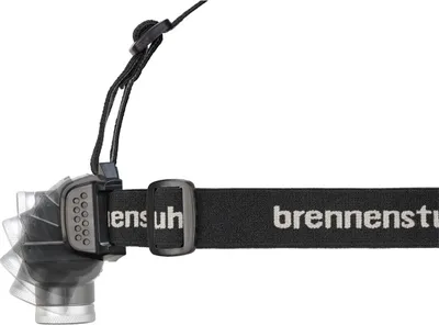 Produktbild von Brennenstuhl 1177300010, Stirnband-Taschenlampe, Schwarz, Grau, Kunststoff, IP44, LED, 250 lm