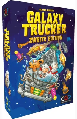 Zdjęcie produktu dla Galaxy Trucker 2nd Edition dla 2-4 graczy, wiek: 8+, język niemiecki