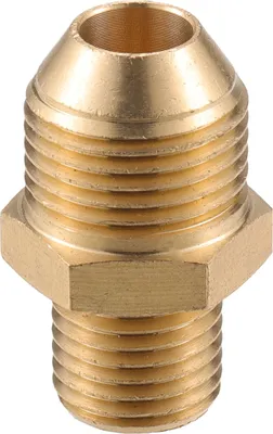 Produktbild von Hochdruckreiniger-Anschluss, M14x1.5 auf M18x1.5 männlicher Adapter aus Messing Schraubenschlauchanschluss Universal für Hochdruckreiniger Schnellkupplung Messing Kupferfarbe
