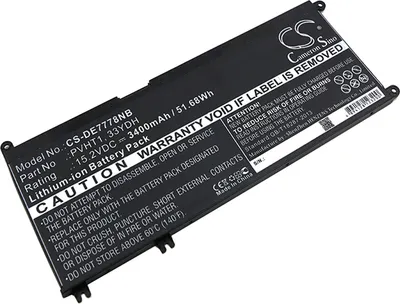 Obrázek produktu pro Baterie pro Dell Inspiron 17, 3400mAh