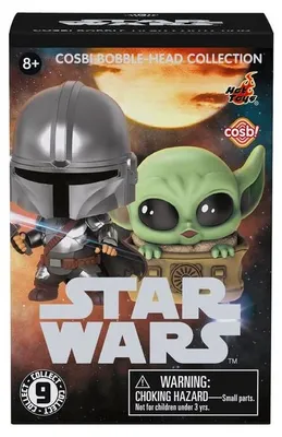 Zdjęcie produktu dla Star Wars: Mandalorian – zestaw 8 minifigurek Cosbi w opakowaniach-niespodziankach (8 szt.)