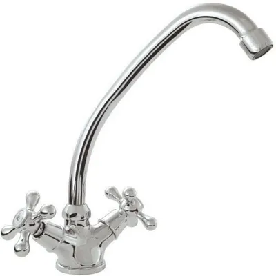 Produktbild von Beverly Küchenarmatur ohne Ausziehbrause – Retro-Stil – Wassersparend
