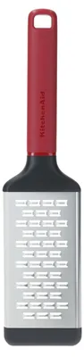 Produktbild von KitchenAid KHA320OHEREG Mittlere Reibe rot Edelstahl Mikroverzahnung