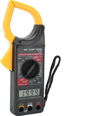 Zdjęcie produktu dla Cyfrowy miernik cęgowy Amperomierz ręczny Woltomierz Multimetr elektroniczny Narzędzie pomiarowe DT?266