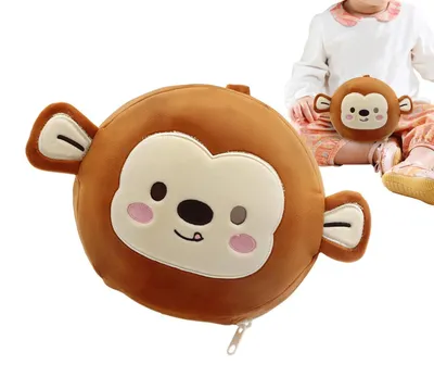Image de Coussin de voyage ergonomique pour enfants, respirant et confortable