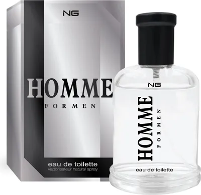 Produktbild von NG Homme Eau de Toilette for Men 100 ml – holzig-würziger Herrenduft mit Zitrone, Zimt & Sandelholz, inspiriert von Boss Bottled, elegant & modern