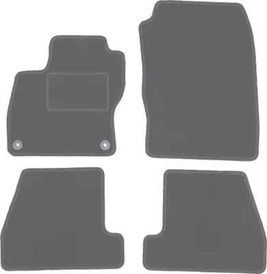 Immagine prodotto di Tappetini in grafite per: Ford Focus MK3 berlina, hatchback, station wagon (2010-2018)