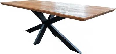 Produktbild von KAWOLA Esstisch SELVA Akazie massiv Schweizer Kante 220x100cm